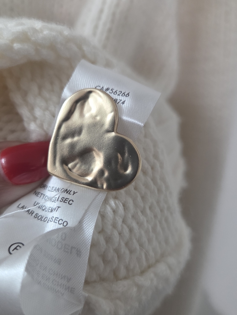 Splendid Hartley Wool Blend Knit Cardigan Sweater with Heart Details - Picture 11 of 11